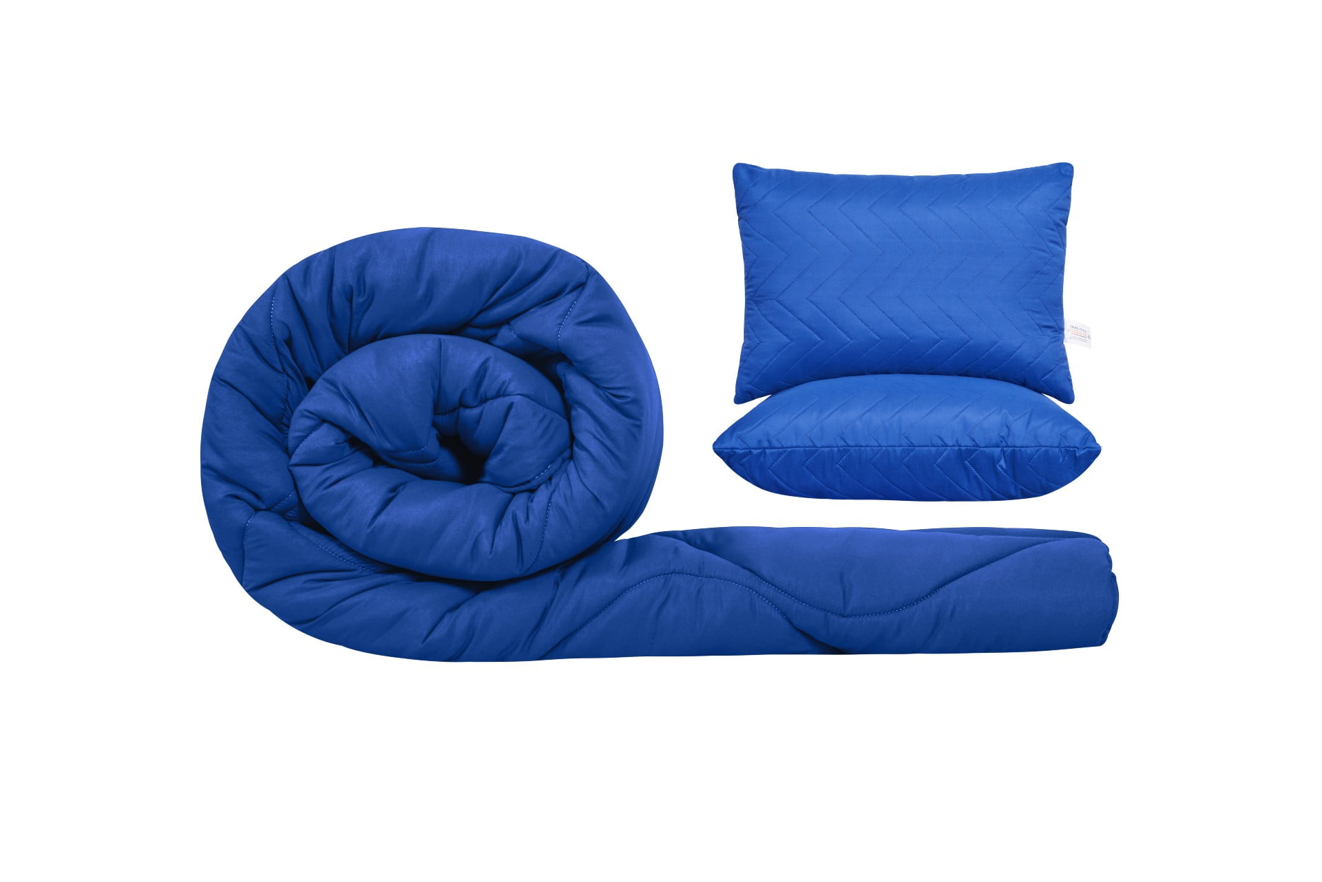 Set SomnART gama Coral, Pilota 200x220 cm si 2 perne 50x70 cm Ultramarin Set SomnART gama Coral, Pilota 200x220 cm si 2 perne 50x70 cm Ultramarin