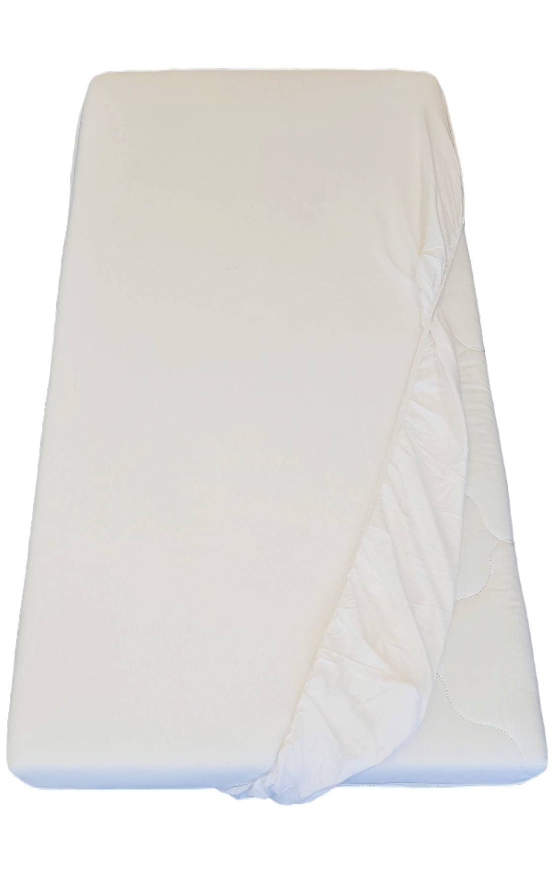 Cearceaf de pat Bumbac alb belelusi si copii, cu elastic, 156x65 Cearceaf de pat Bumbac alb belelusi si copii, cu elastic, 156x65