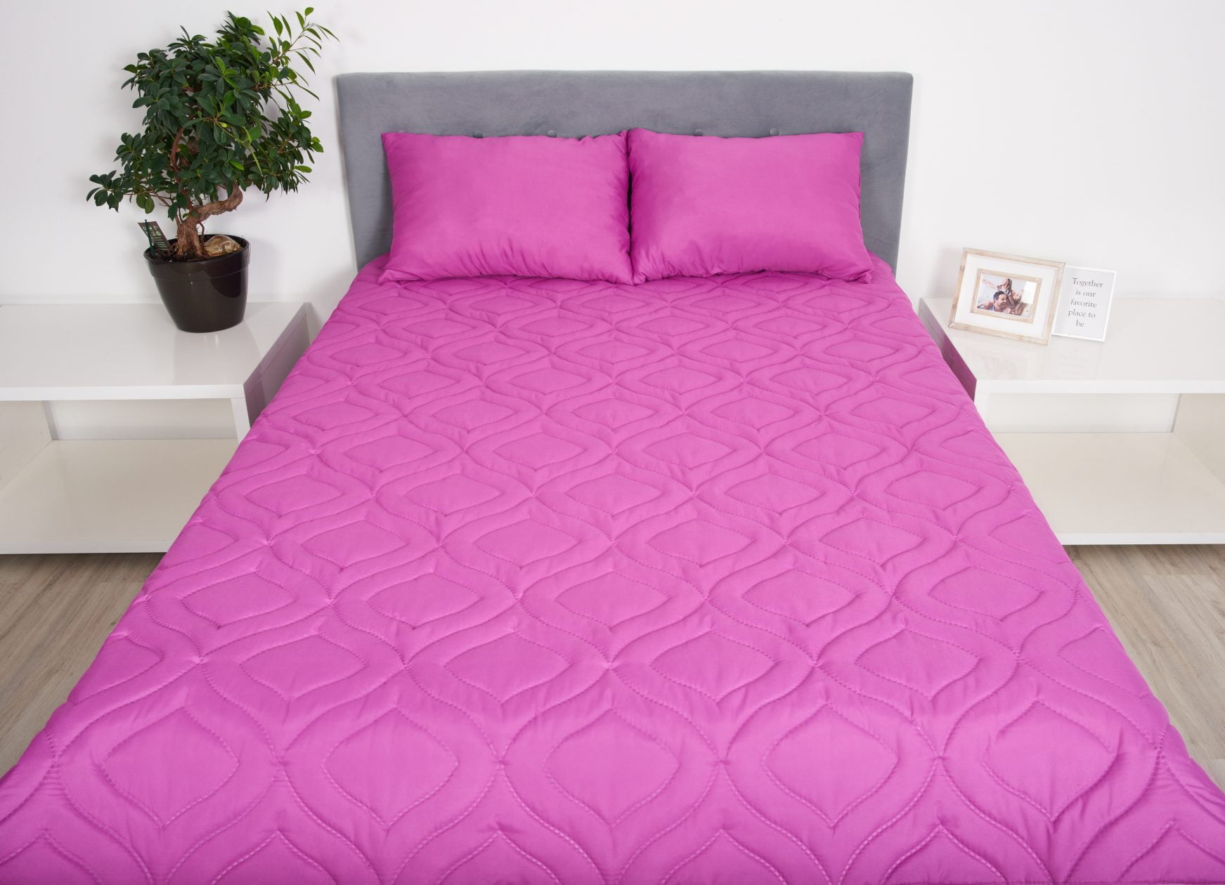 Pilota de vară 200x220 Somnart Belina, microfibra, lavabila la masina, vidata, Purple Pilota de vară 200x220 Somnart Belina, microfibra, lavabila la masina, vidata, Purple