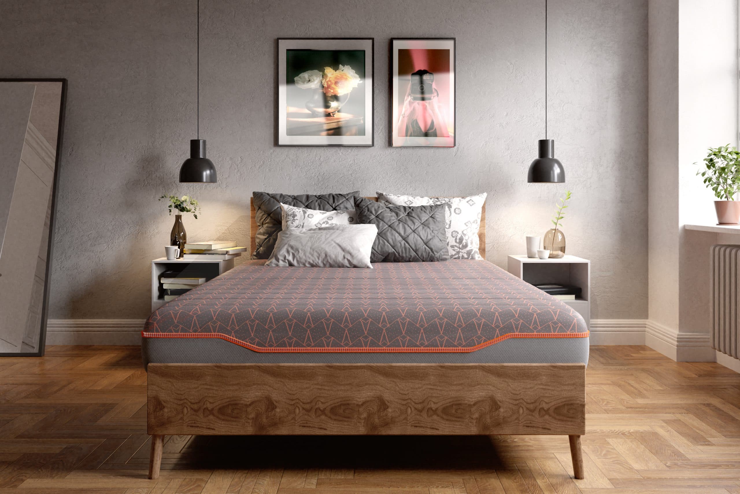 Saltea cu memorie și arcuri individuale SomnArt Supreme Pocket Multilayer 140x190, înălțime 24 cm, husă detașabilă, fermitate medie Saltea cu memorie și arcuri individuale SomnArt Supreme Pocket Multilayer 140x190, înălțime 24 cm, husă detașabilă, fermitate medie