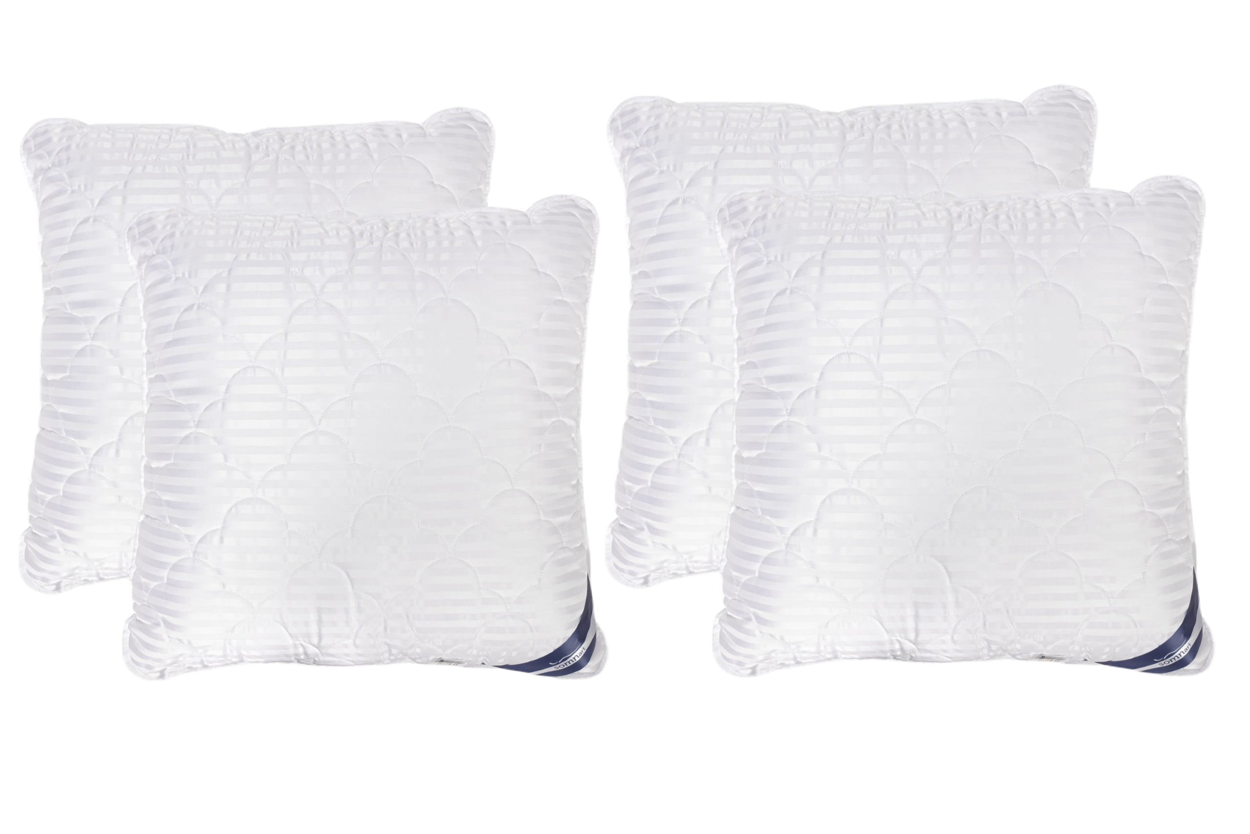 Set 4 Perne matlasate microfibra Striata 70x70 cm Set 4 Perne matlasate microfibra Striata 70x70 cm