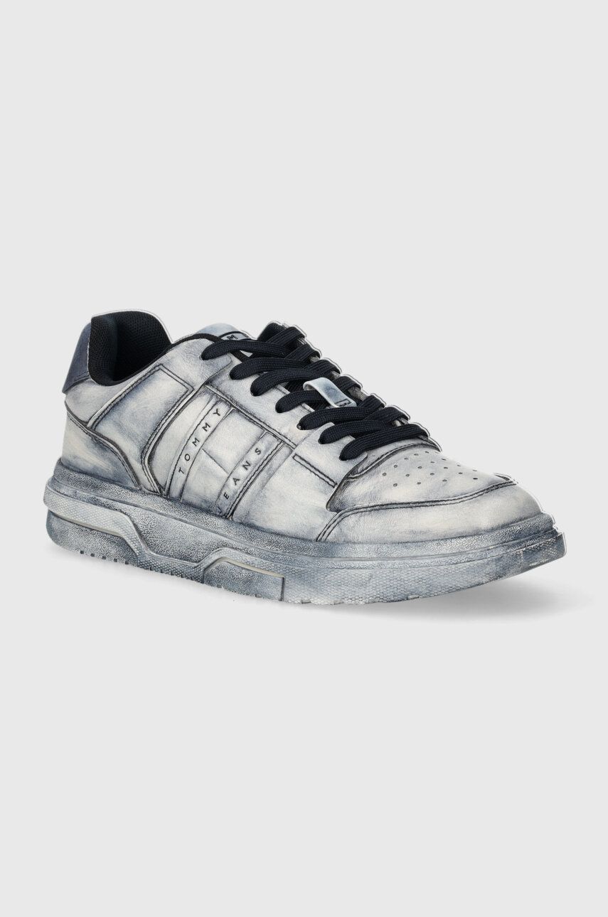 Tommy Jeans sneakers din piele THE BROOKLYN DIP DYED EN0EN02477 Tommy Jeans sneakers din piele THE BROOKLYN DIP DYED EN0EN02477