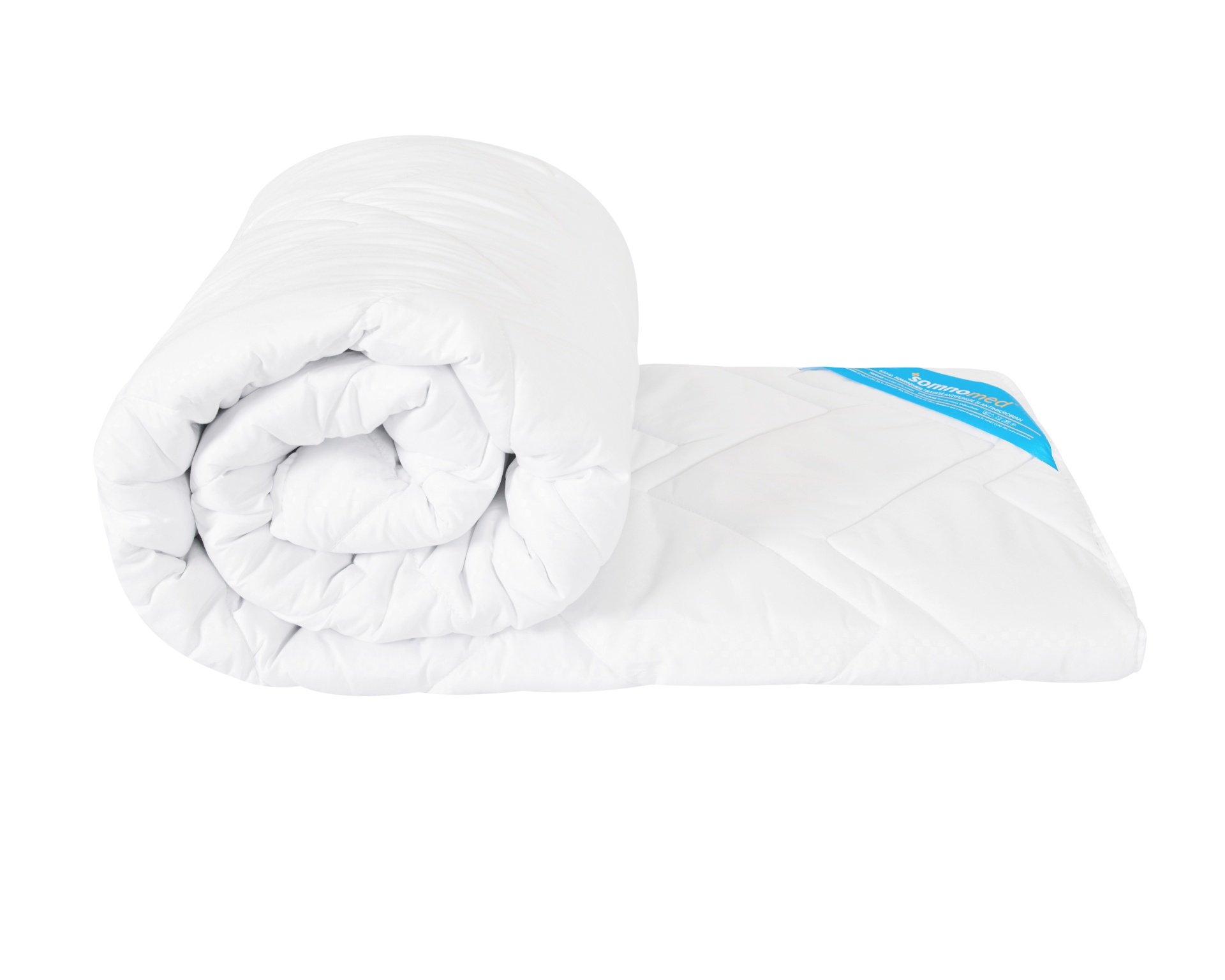 Pilota antiacarieni si antifungi, Somnomed, microfibra alba, 150x200, umplutura de vara, 120 gsm Pilota antiacarieni si antifungi, Somnomed, microfibra alba, 150x200, umplutura de vara, 120 gsm