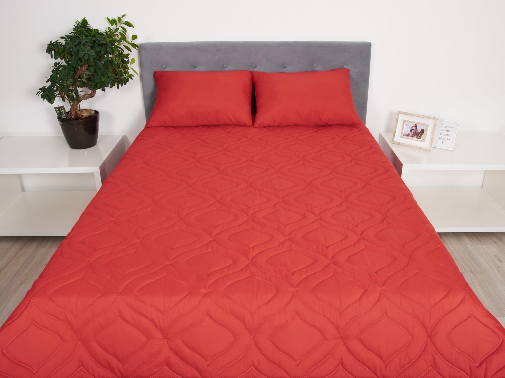 Pilota de vară 180x200 Somnart Belina, microfibra, lavabila la masina, vidata, Rosu Pilota de vară 180x200 Somnart Belina, microfibra, lavabila la masina, vidata, Rosu