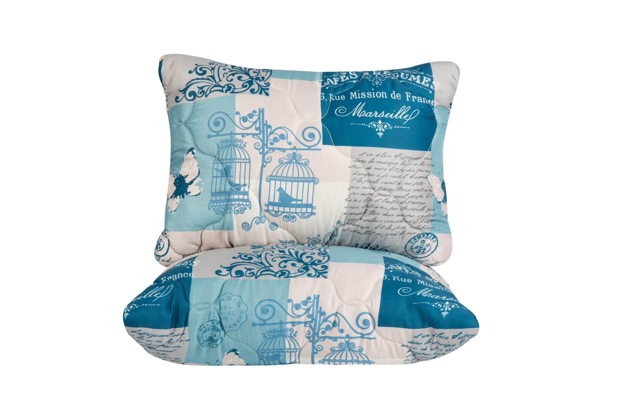 Set 2 perne Somnart microfibra Ultrasleep Blue Somnart, 50x70 cm Set 2 perne Somnart microfibra Ultrasleep Blue Somnart, 50x70 cm