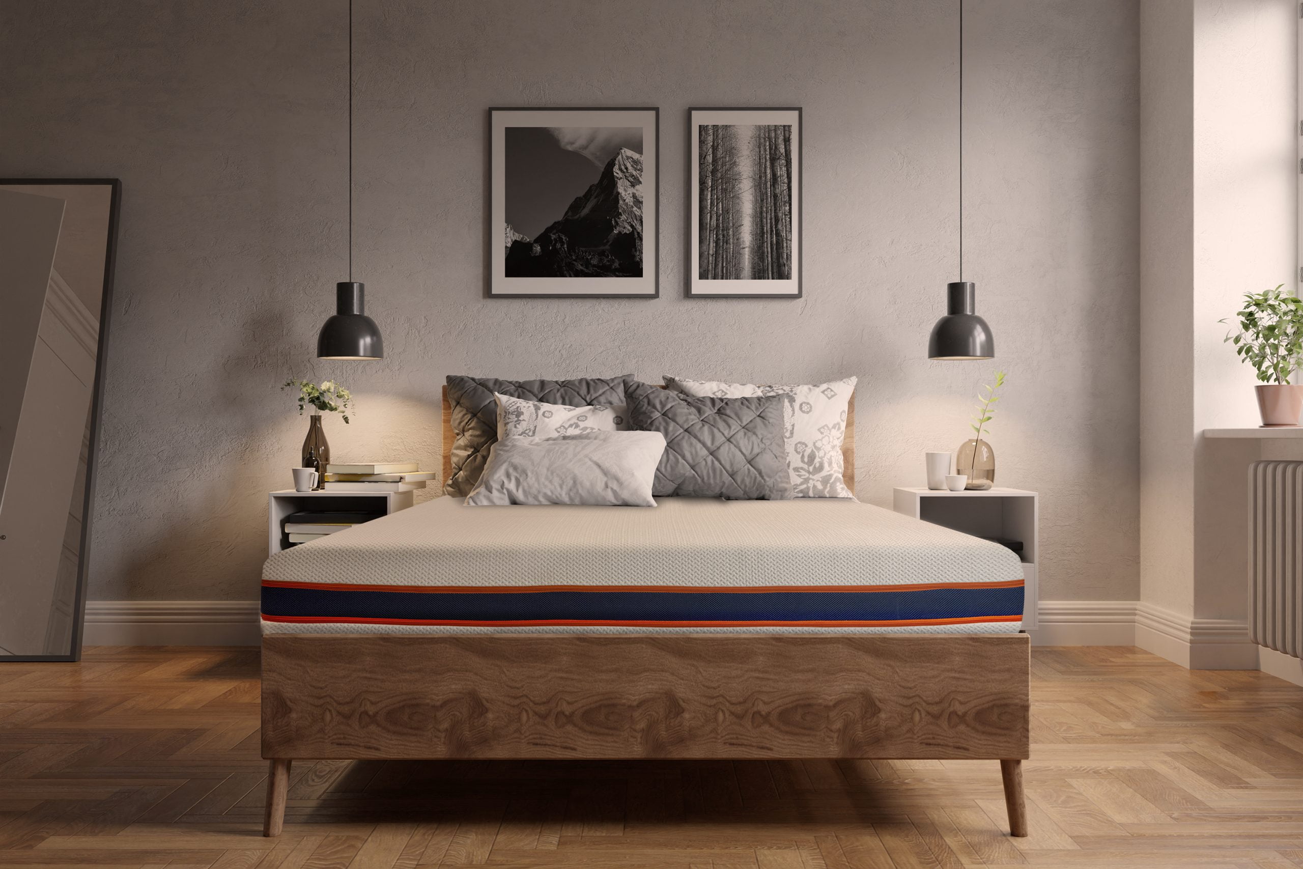 Saltea cu memorie și arcuri individuale Somnexpert AirCool HD Pocket Spring 160x190, înălțime 24 cm, husă detașabilă, fermitate medie Saltea cu memorie și arcuri individuale Somnexpert AirCool HD Pocket Spring 160x190, înălțime 24 cm, husă detașabilă, fermitate medie