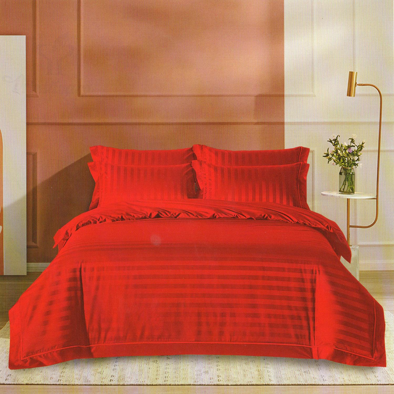 Set lenjerie de pat pentru 2 persoane XXL, Bumbac Damasc Policotton, 4 piese, Cearceaf pat 230x260, Cearceaf pilota 220x200, Fete de perne 50x70 x 2, Coral Set lenjerie de pat pentru 2 persoane XXL, Bumbac Damasc Policotton, 4 piese, Cearceaf pat 230x260, Cearceaf pilota 220x200, Fete de perne 50x70 x 2, Coral