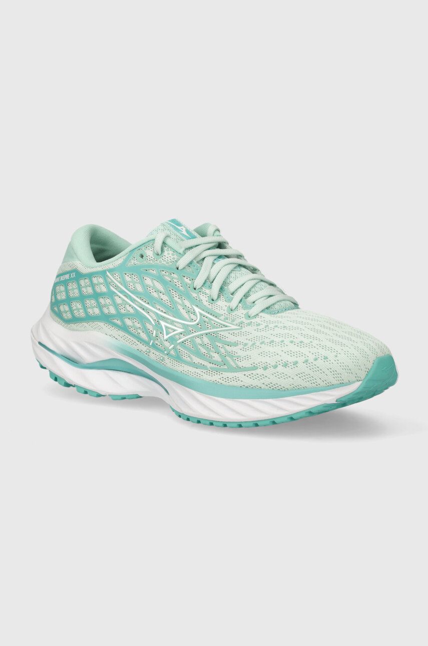 Mizuno pantofi de alergat Wave Inspire 20 culoarea turcoaz, J1GD2444 Mizuno pantofi de alergat Wave Inspire 20 culoarea turcoaz, J1GD2444