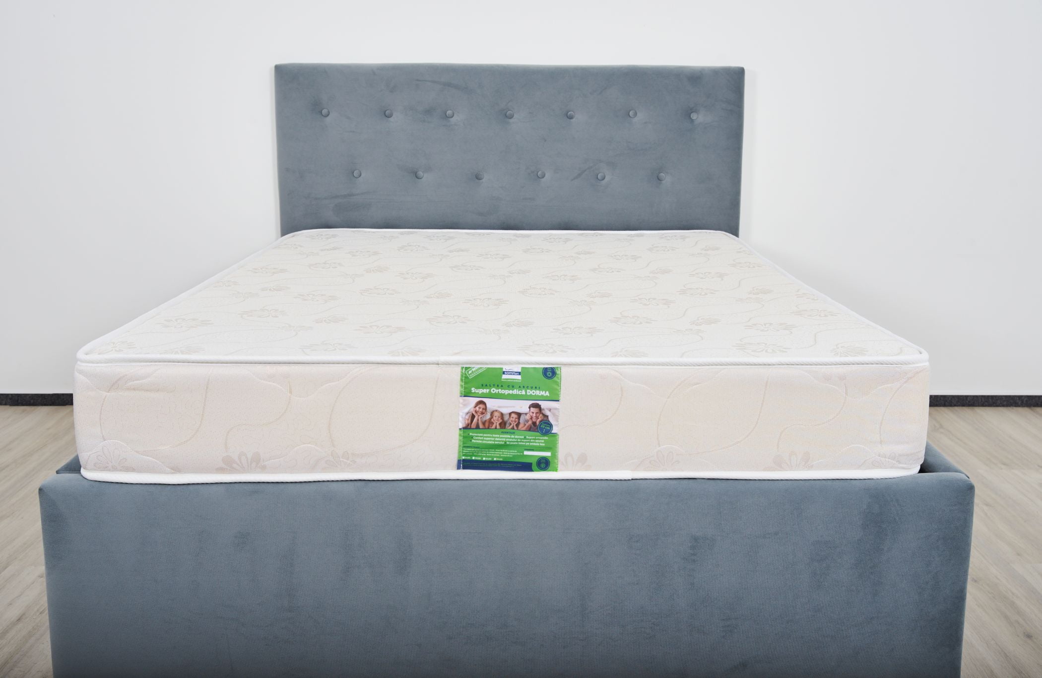 Saltea cu arcuri SomnART DORMA 180x200, înălțime 20 cm, ortopedică, husă matlasată, duritate medie Saltea cu arcuri SomnART DORMA 180x200, înălțime 20 cm, ortopedică, husă matlasată, duritate medie