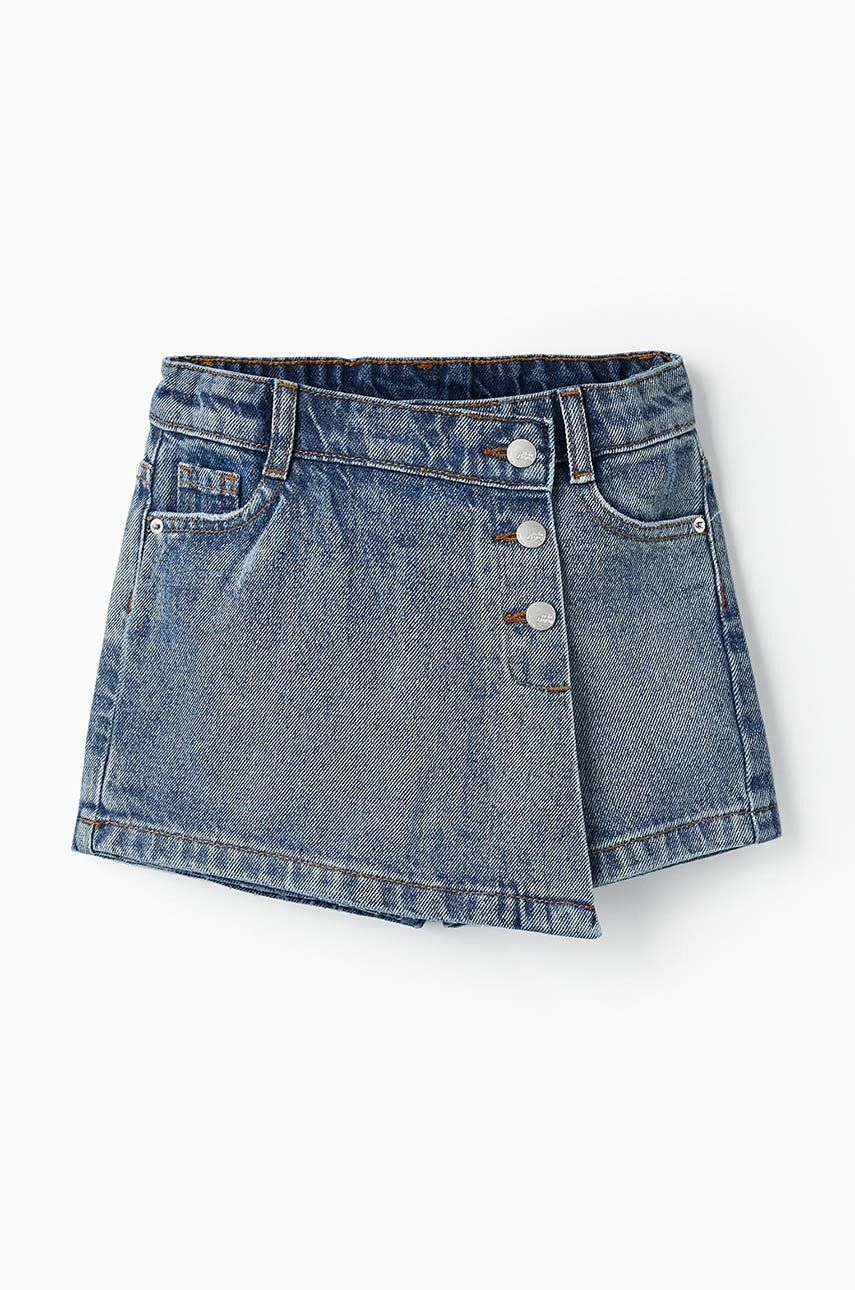 zippy pantaloni scurti din denim pentru copii cu imprimeu, talie reglabila zippy pantaloni scurti din denim pentru copii cu imprimeu, talie reglabila
