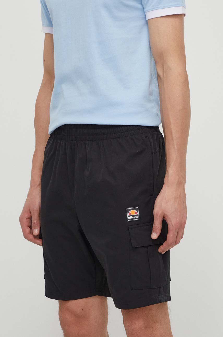 Ellesse pantaloni scurti Caprera Cargo Short barbati, culoarea negru, SHV17673 Ellesse pantaloni scurti Caprera Cargo Short barbati, culoarea negru, SHV17673