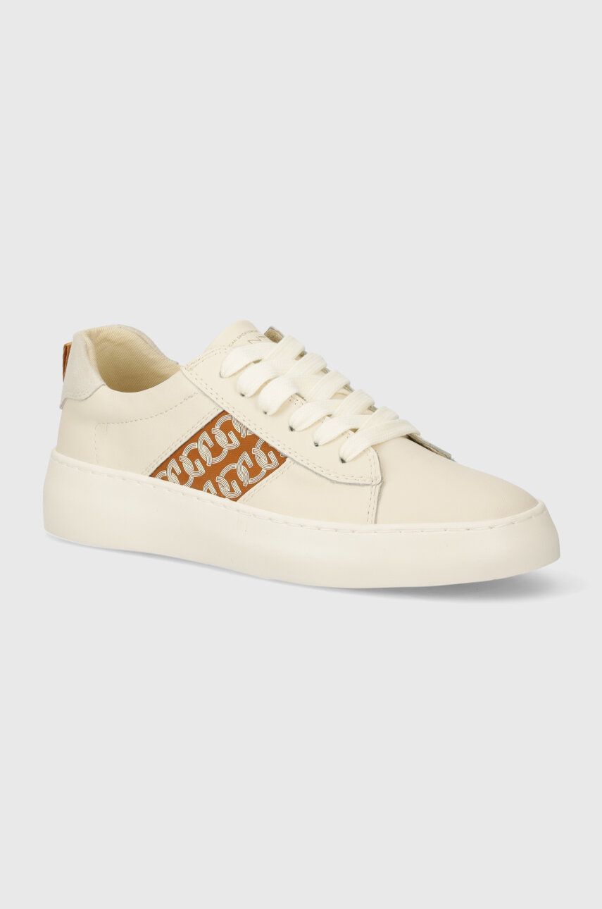 Gant sneakers din piele Lawill culoarea bej, 28531507.G153 Gant sneakers din piele Lawill culoarea bej, 28531507.G153