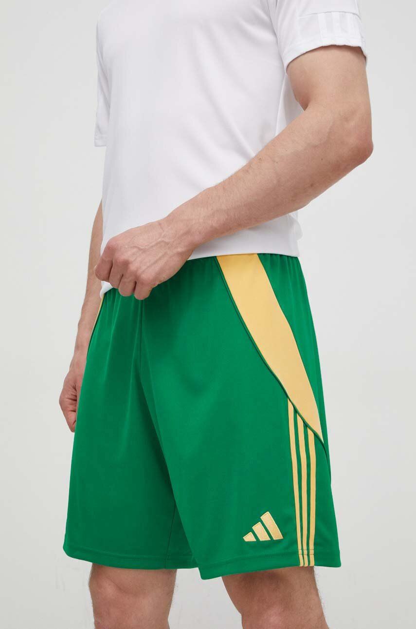 adidas Performance pantaloni scurți de antrenament Tiro24 culoarea verde, IT2414 adidas Performance pantaloni scurți de antrenament Tiro24 culoarea verde, IT2414