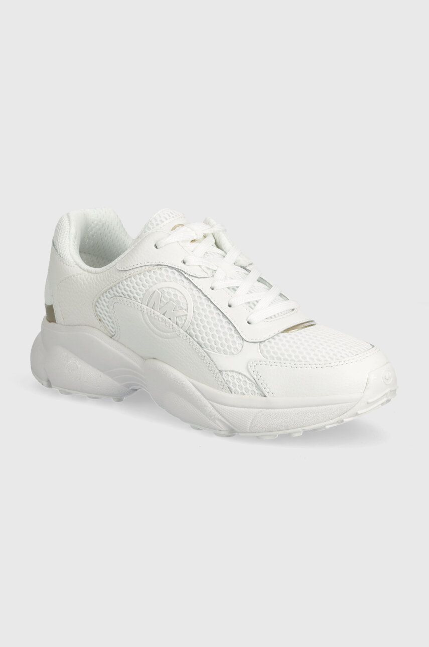 MICHAEL Michael Kors sneakers Sami culoarea alb, 43S4SMFSBD MICHAEL Michael Kors sneakers Sami culoarea alb, 43S4SMFSBD