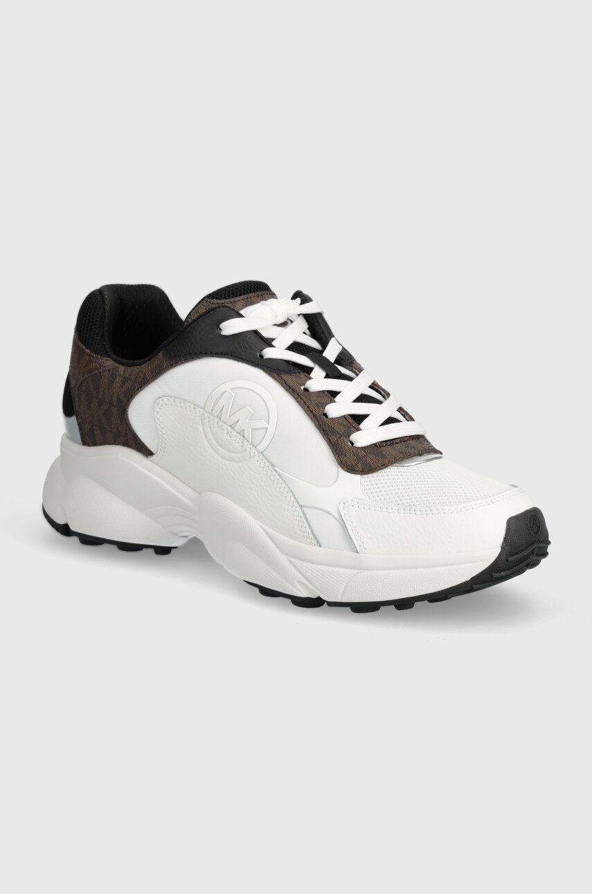 MICHAEL Michael Kors sneakers Sami culoarea alb, 43S4SMFSBL MICHAEL Michael Kors sneakers Sami culoarea alb, 43S4SMFSBL