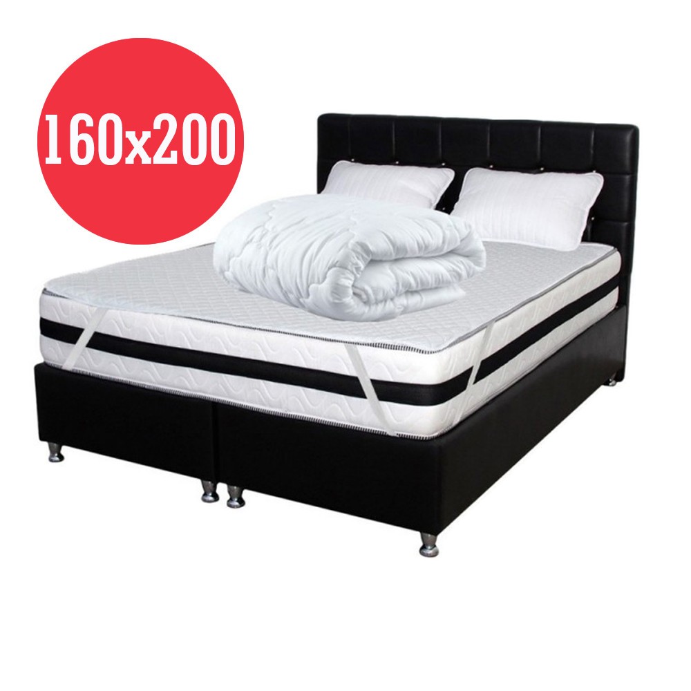 Set Saltea Memory Foam cu arcuri Azalee 160x200x25 plus 2 perne plus Husa hipoalergenica plus Pilota vara microfibra 180x200 Set Saltea Memory Foam cu arcuri Azalee 160x200x25 plus 2 perne plus Husa hipoalergenica plus Pilota vara microfibra 180x200