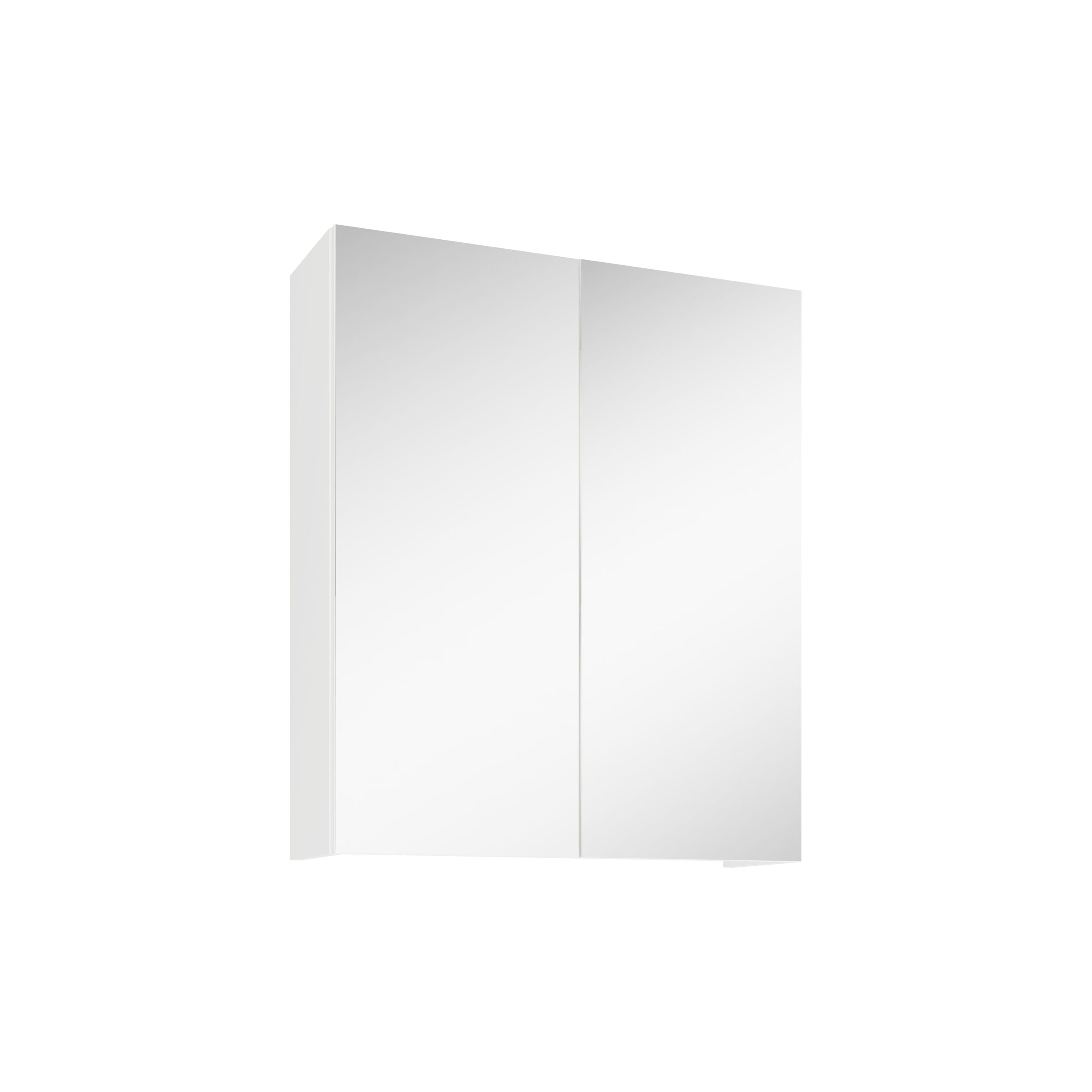 Corp Baie Zed, Suspendat, 2 Usi, cu oglinda, Alb, 60 x 22 x 72 cm Corp Baie Zed, Suspendat, 2 Usi, cu oglinda, Alb, 60 x 22 x 72 cm
