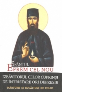 Sfantul Efrem cel Nou izbavitorul celor cuprinsi de intristare ori depresie Sfantul Efrem cel Nou izbavitorul celor cuprinsi de intristare ori depresie