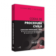 Codul de procedura civila - septembrie 2019. Editie tiparita pe hartie alba - Dan Lupascu Codul de procedura civila - septembrie 2019. Editie tiparita pe hartie alba - Dan Lupascu