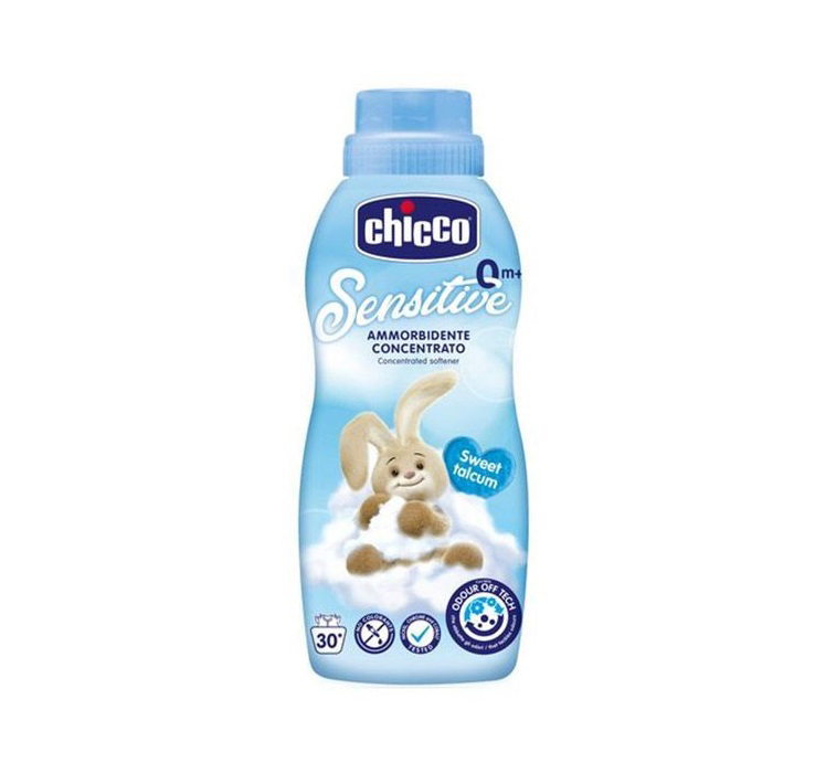 Balsam concentrat Chicco, pentru haine. Sweet Talcum, 750ml, 0luni+ Balsam concentrat Chicco, pentru haine. Sweet Talcum, 750ml, 0luni+