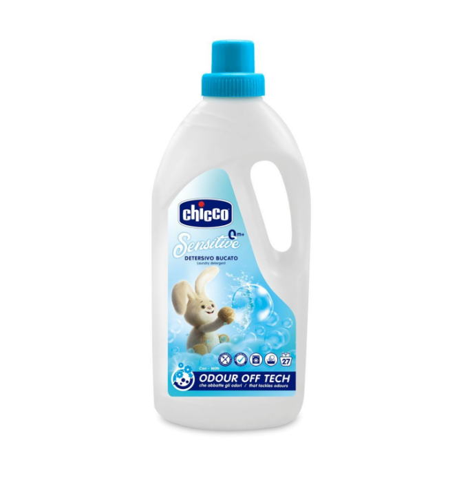 Detergent lichid hipoalergenic Chicco pentru haine, 1.5litri, 0luni+