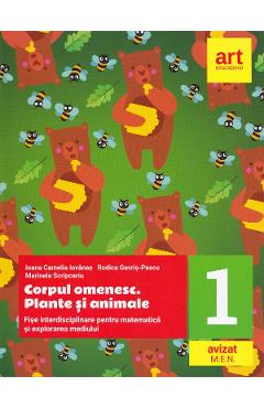 Corpul omenesc. Plante si animale - Clasa 1 - Fise interdisciplinare pentru matematica - Ioana Camelia Iovanas Corpul omenesc. Plante si animale - Clasa 1 - Fise interdisciplinare pentru matematica - Ioana Camelia Iovanas