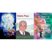Pachet Omenirea din nou in Prag, Indrumator al cunoasterii si De vorba cu Valeriu Popa, autor Ovidiu Harbada Pachet Omenirea din nou in Prag, Indrumator al cunoasterii si De vorba cu Valeriu Popa, autor Ovidiu Harbada