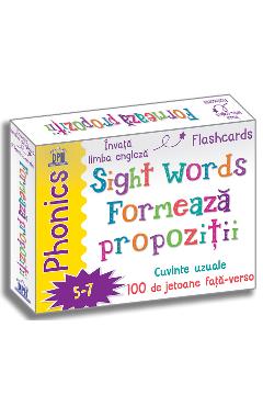 Sight Words. Formeaza propozitii. 100 de jetoane - Fran Bromage Sight Words. Formeaza propozitii. 100 de jetoane - Fran Bromage