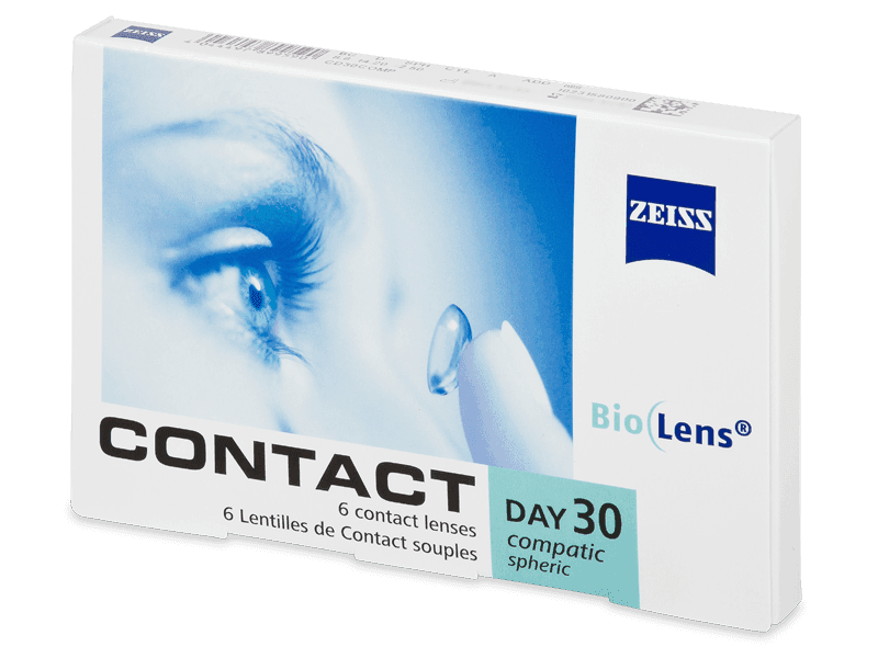 Lentile de contact lunare Carl Zeiss Contact Day 30 Compatic (6 lentile) Lentile de contact lunare Carl Zeiss Contact Day 30 Compatic (6 lentile)