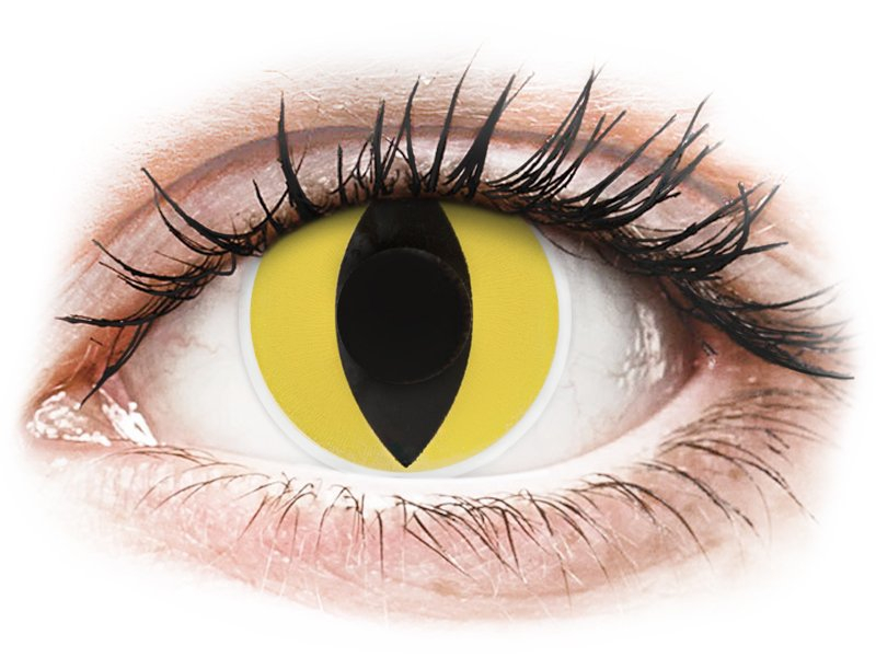 Lentile de contact colorate ColourVUE Crazy Lens - Cat Eye - fără dioptrie (2 lentile) Lentile de contact colorate ColourVUE Crazy Lens - Cat Eye - fără dioptrie (2 lentile)