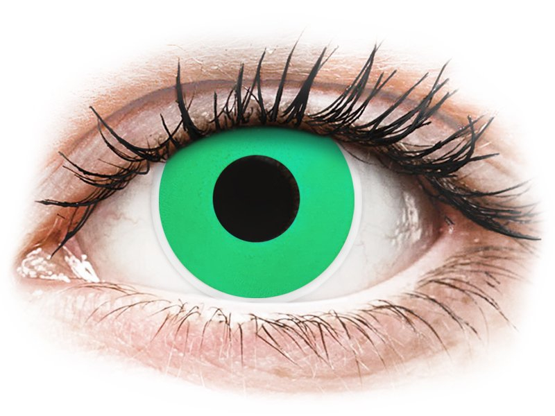 Lentile de contact colorate ColourVUE Crazy Lens - Emerald (Green) - fără dioptrie (2 lentile) Lentile de contact colorate ColourVUE Crazy Lens - Emerald (Green) - fără dioptrie (2 lentile)