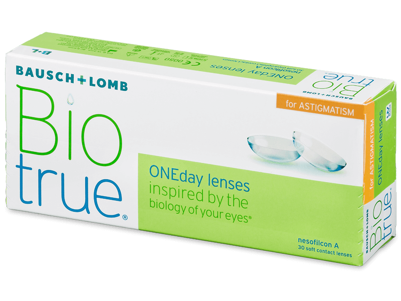 Lentile de contact zilnice Biotrue ONEday pentru Astigmatism (30 lentile) Lentile de contact zilnice Biotrue ONEday pentru Astigmatism (30 lentile)