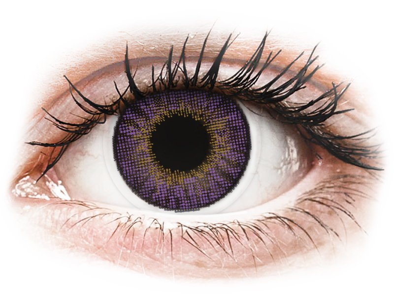 Lentile de contact colorate Air Optix Colors - fără dioptrie (2 lentile) Amethyst Lentile de contact colorate Air Optix Colors - fără dioptrie (2 lentile) Amethyst