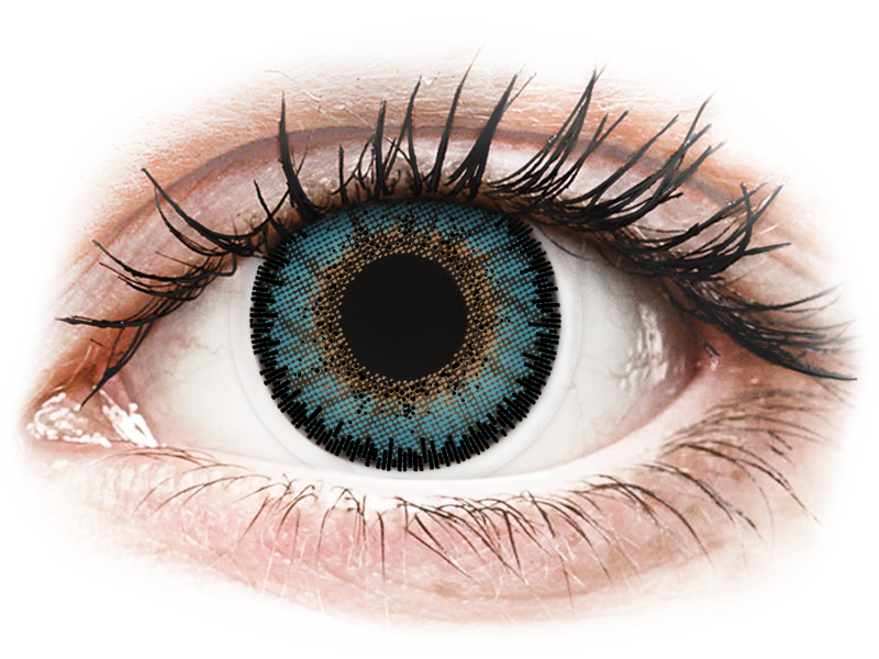 Lentile de contact colorate ColourVUE 3 Tones Aqua - fără dioptrie (2 lentile) Lentile de contact colorate ColourVUE 3 Tones Aqua - fără dioptrie (2 lentile)