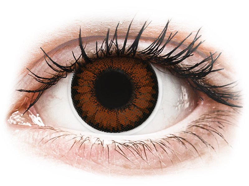 Lentile de contact colorate ColourVUE BigEyes Pretty Hazel - cu dioptrie (2 lentile) Lentile de contact colorate ColourVUE BigEyes Pretty Hazel - cu dioptrie (2 lentile)
