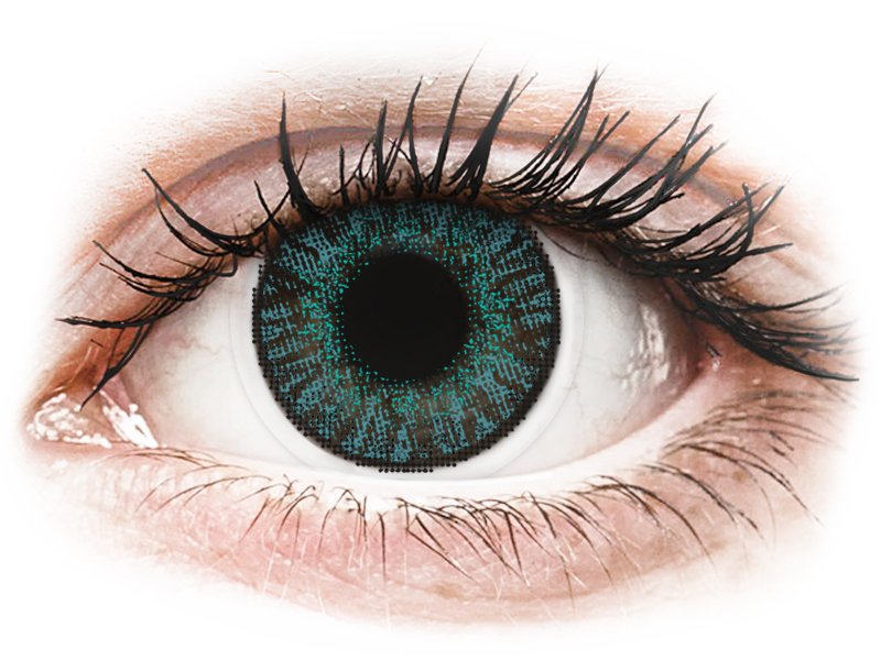 Lentile de contact colorate FreshLook ColorBlends Brilliant Blue - cu dioptrie (2 lentile) Lentile de contact colorate FreshLook ColorBlends Brilliant Blue - cu dioptrie (2 lentile)