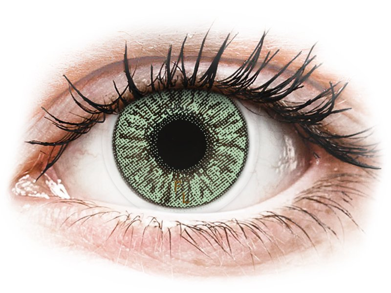 Lentile de contact colorate FreshLook Colors Green - cu dioptrie (2 lentile) Lentile de contact colorate FreshLook Colors Green - cu dioptrie (2 lentile)