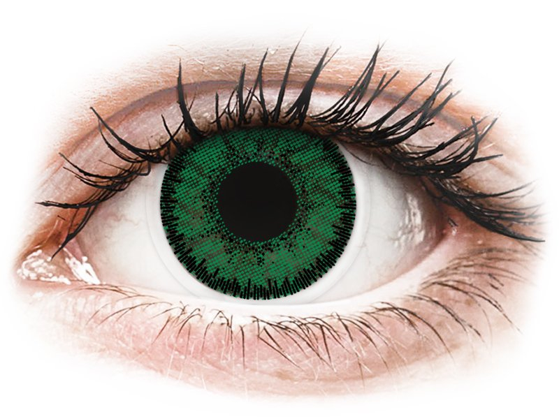 Lentile de contact colorate SofLens Natural Colors Emerald - fără dioptrie (2 lentile) Lentile de contact colorate SofLens Natural Colors Emerald - fără dioptrie (2 lentile)
