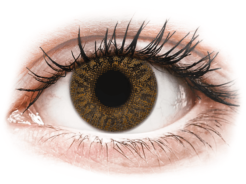 Lentile de contact colorate TopVue Color - Honey - cu dioptrie (2 lentile) Lentile de contact colorate TopVue Color - Honey - cu dioptrie (2 lentile)