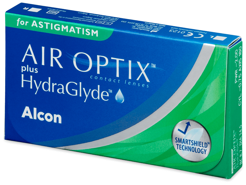 Lentile de contact lunare Air Optix plus HydraGlyde for Astigmatism (6 lentile) Lentile de contact lunare Air Optix plus HydraGlyde for Astigmatism (6 lentile)