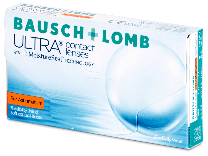 Lentile de contact lunare Bausch + Lomb ULTRA for Astigmatism (6 lentile) Lentile de contact lunare Bausch + Lomb ULTRA for Astigmatism (6 lentile)