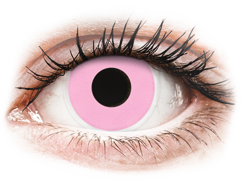 Lentile de contact colorate ColourVUE Crazy Lens - Barbie Pink - plano (2 lenses) Lentile de contact colorate ColourVUE Crazy Lens - Barbie Pink - plano (2 lenses)