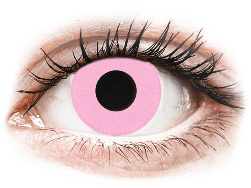 Lentile de contact colorate CRAZY LENS - Barbie Pink - lentile zilnice fără dioptrie (2 lentile) Lentile de contact colorate CRAZY LENS - Barbie Pink - lentile zilnice fără dioptrie (2 lentile)