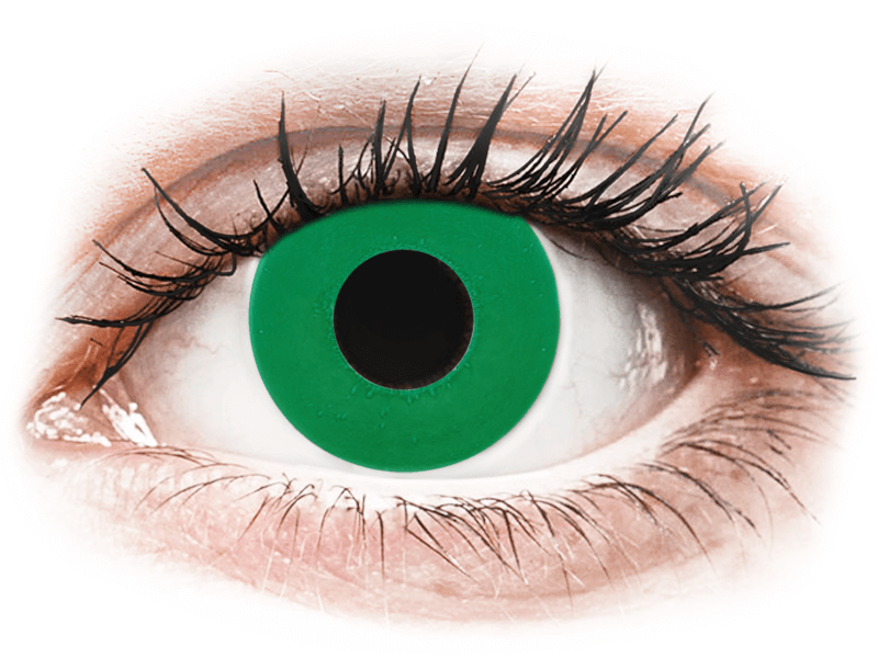 Lentile de contact colorate CRAZY LENS - Emerald Green - lentile zilnice fără dioptrie (2 lentile) Lentile de contact colorate CRAZY LENS - Emerald Green - lentile zilnice fără dioptrie (2 lentile)