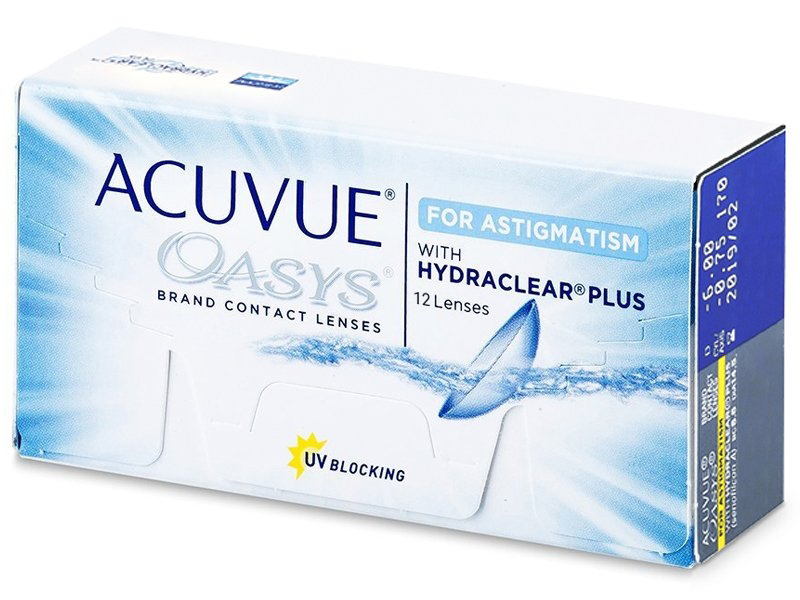 Lentile de contact bi-saptamanale Acuvue Oasys for Astigmatism (12 lentile) Lentile de contact bi-saptamanale Acuvue Oasys for Astigmatism (12 lentile)