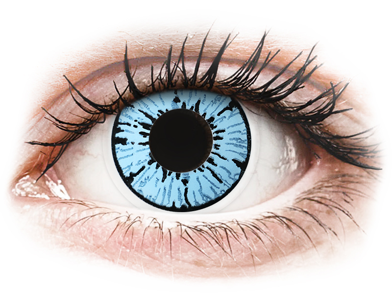 Lentile de contact colorate ColourVUE Crazy Lens - Blizzard - plano (2 lentile) Lentile de contact colorate ColourVUE Crazy Lens - Blizzard - plano (2 lentile)