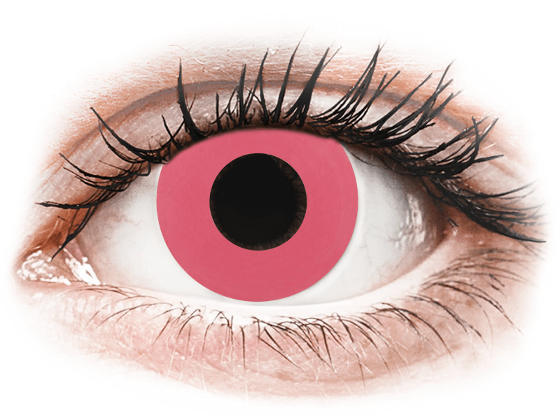Lentile de contact colorate CRAZY LENS - Solid Rose - lentile zilnice cu dioptrie (2 lentile) Lentile de contact colorate CRAZY LENS - Solid Rose - lentile zilnice cu dioptrie (2 lentile)