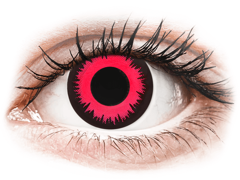 Lentile de contact colorate CRAZY LENS - Vampire Queen - lentile zilnice cu dioptrie (2 lentile) Lentile de contact colorate CRAZY LENS - Vampire Queen - lentile zilnice cu dioptrie (2 lentile)