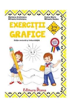 Exercitii grafice 3-4 ani ed.2017 - Mariana Andreianu, Doina Marin Exercitii grafice 3-4 ani ed.2017 - Mariana Andreianu, Doina Marin