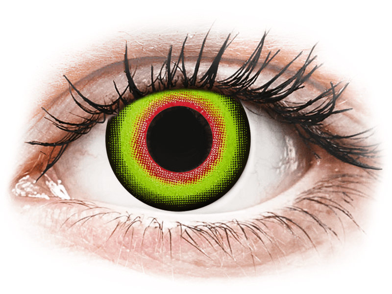 Lentile de contact colorate ColourVUE Crazy Lens - Mad Hatter - fără dioptrie (2 lentile) Lentile de contact colorate ColourVUE Crazy Lens - Mad Hatter - fără dioptrie (2 lentile)
